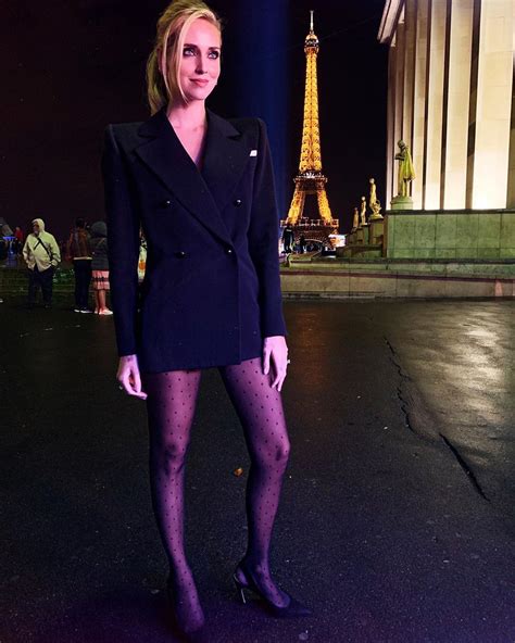 chiara ferragni wearing ysl